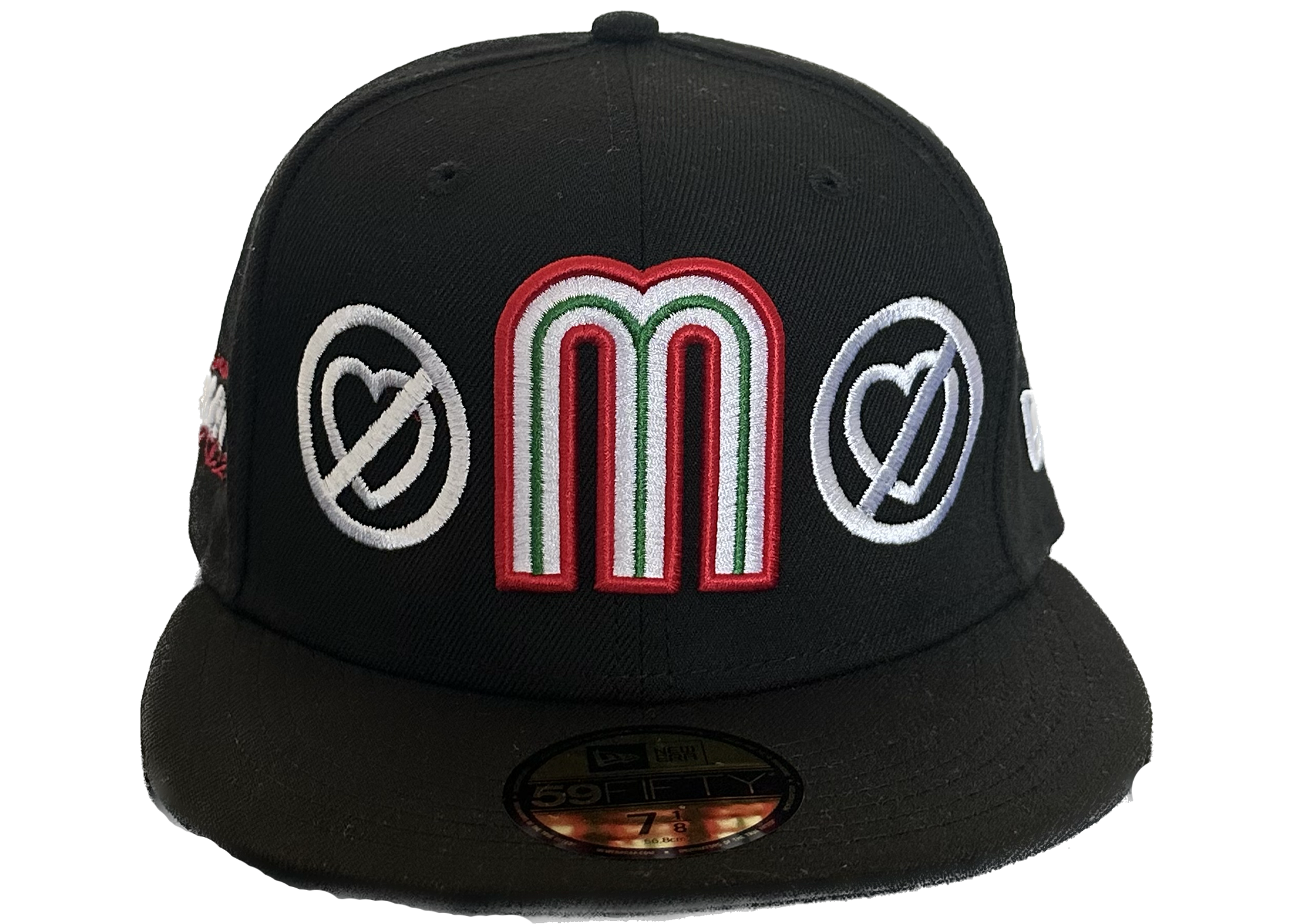 PERO NO TE ENAMORES CUSTOM NEW ERA 59FIFTY FITTED V2 (BLACK)